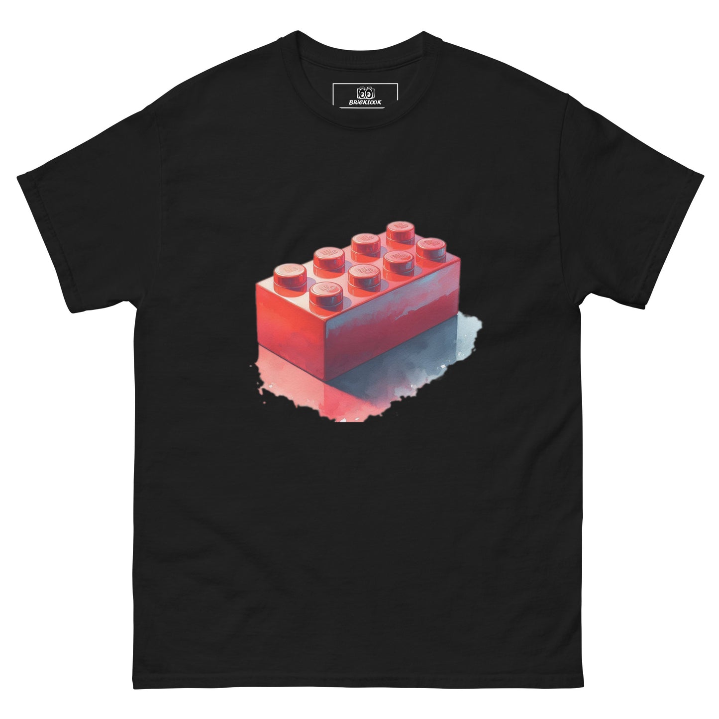 Watercolour Brick Lego tee