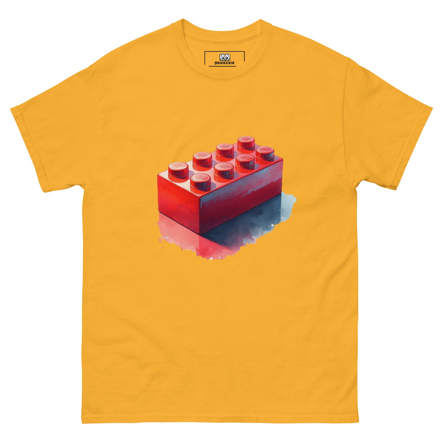 Watercolour Brick Lego tee