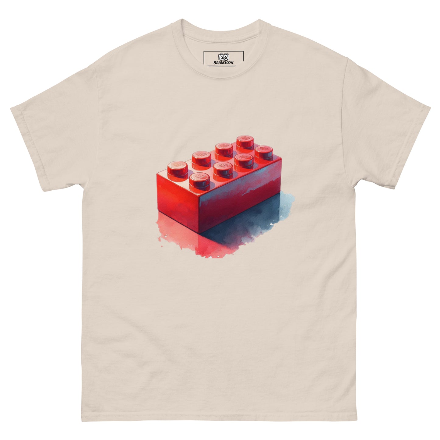 Watercolour Brick Lego tee