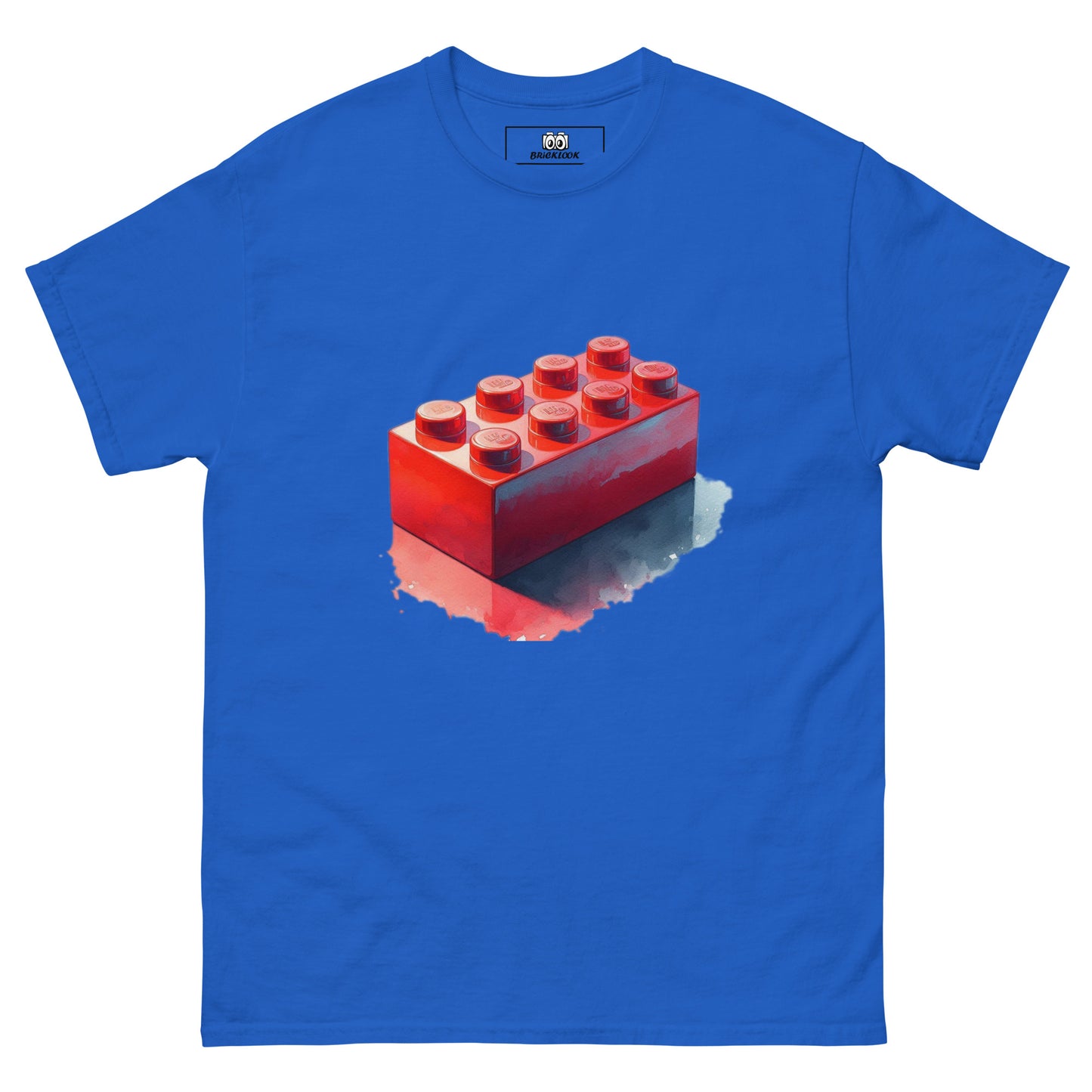 Watercolour Brick Lego tee