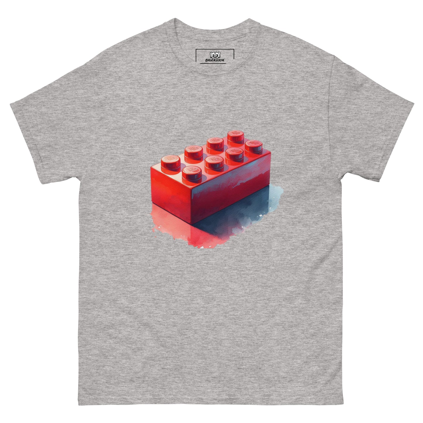 Watercolour Brick Lego tee