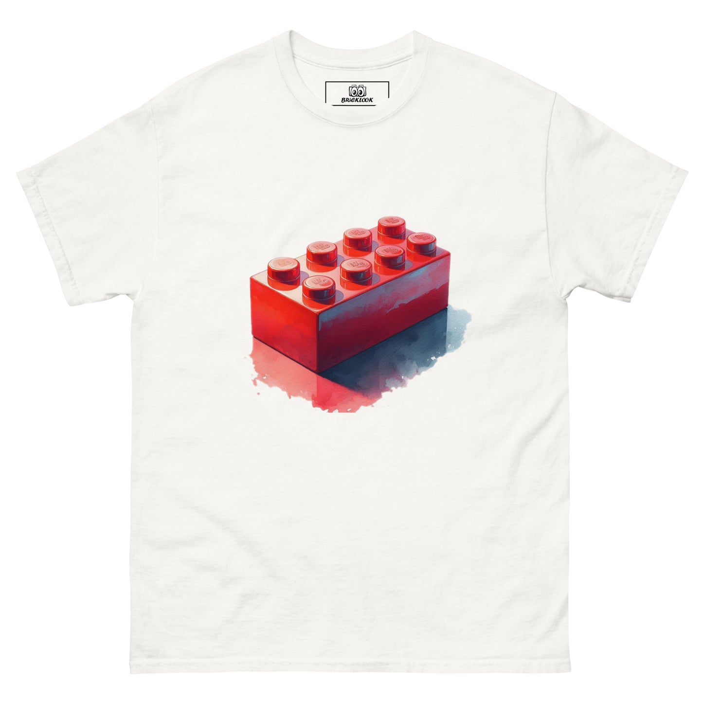 Watercolour Brick Lego tee