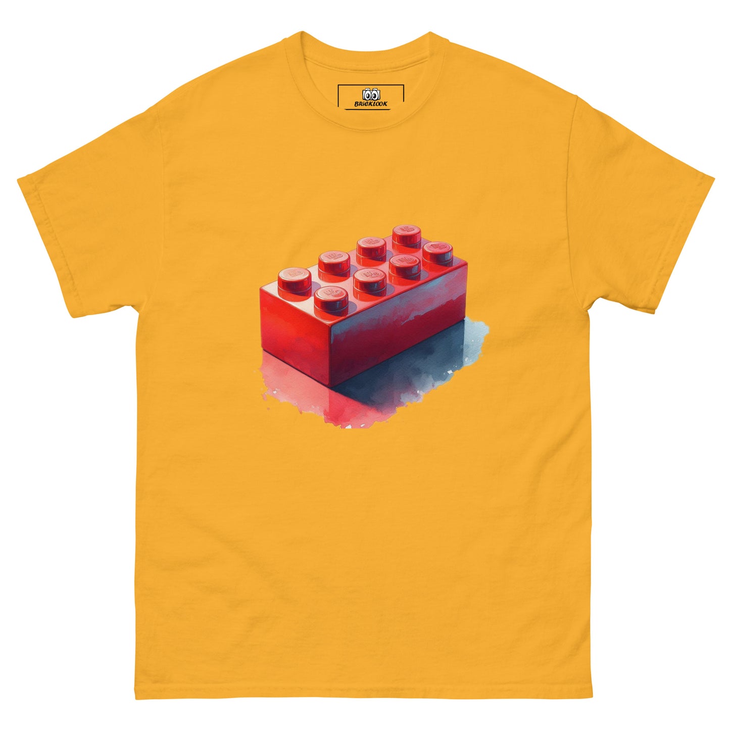 Watercolour Brick tee