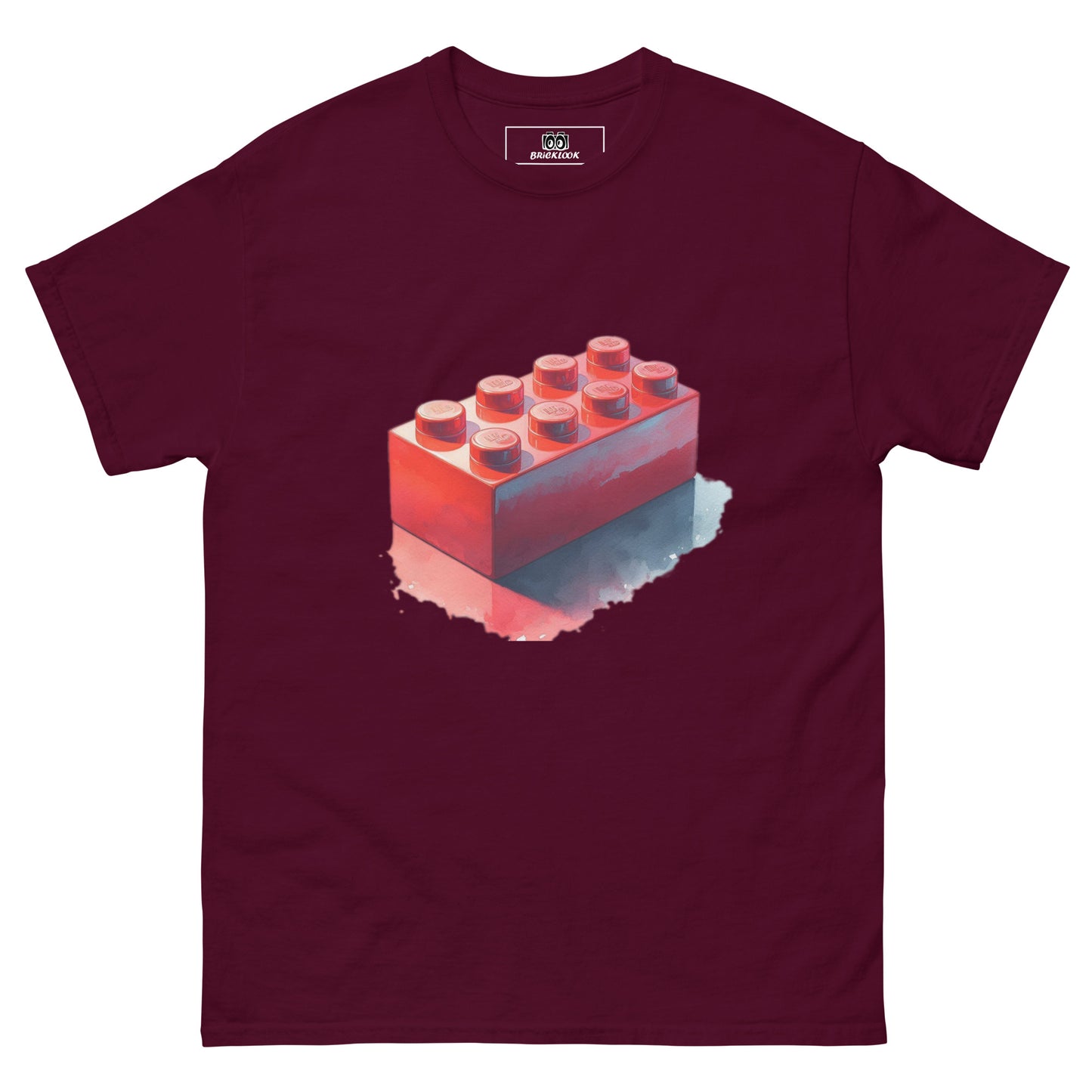 Watercolour Brick tee