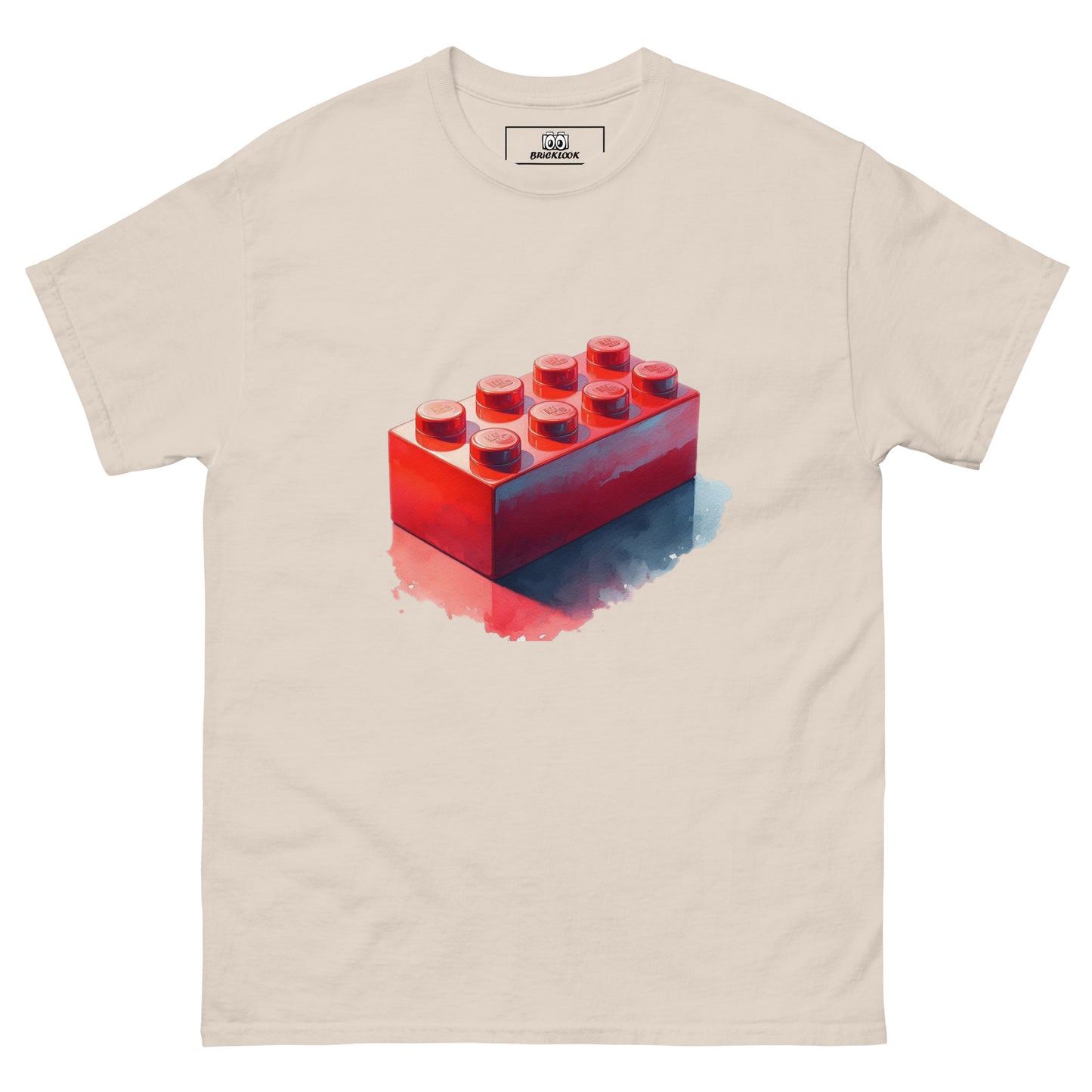 Watercolour Brick tee