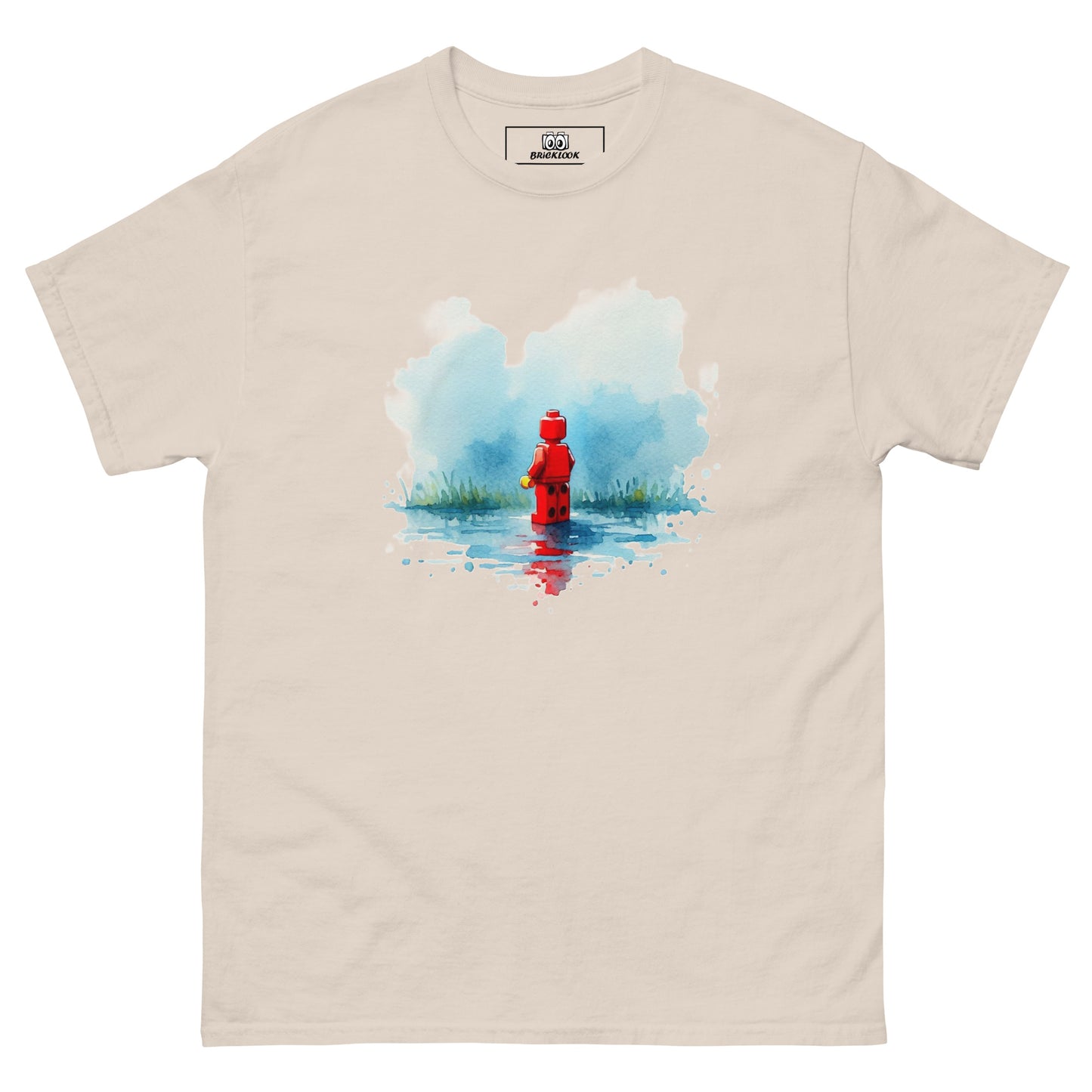 Watercolour Minifig tee