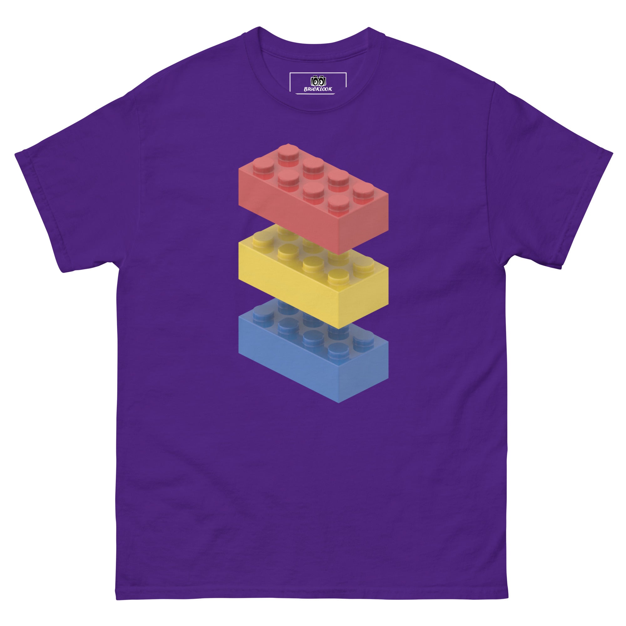 【新品】main story Long Tee Brick Size 8 3 Brick Lego tee – Bricklook