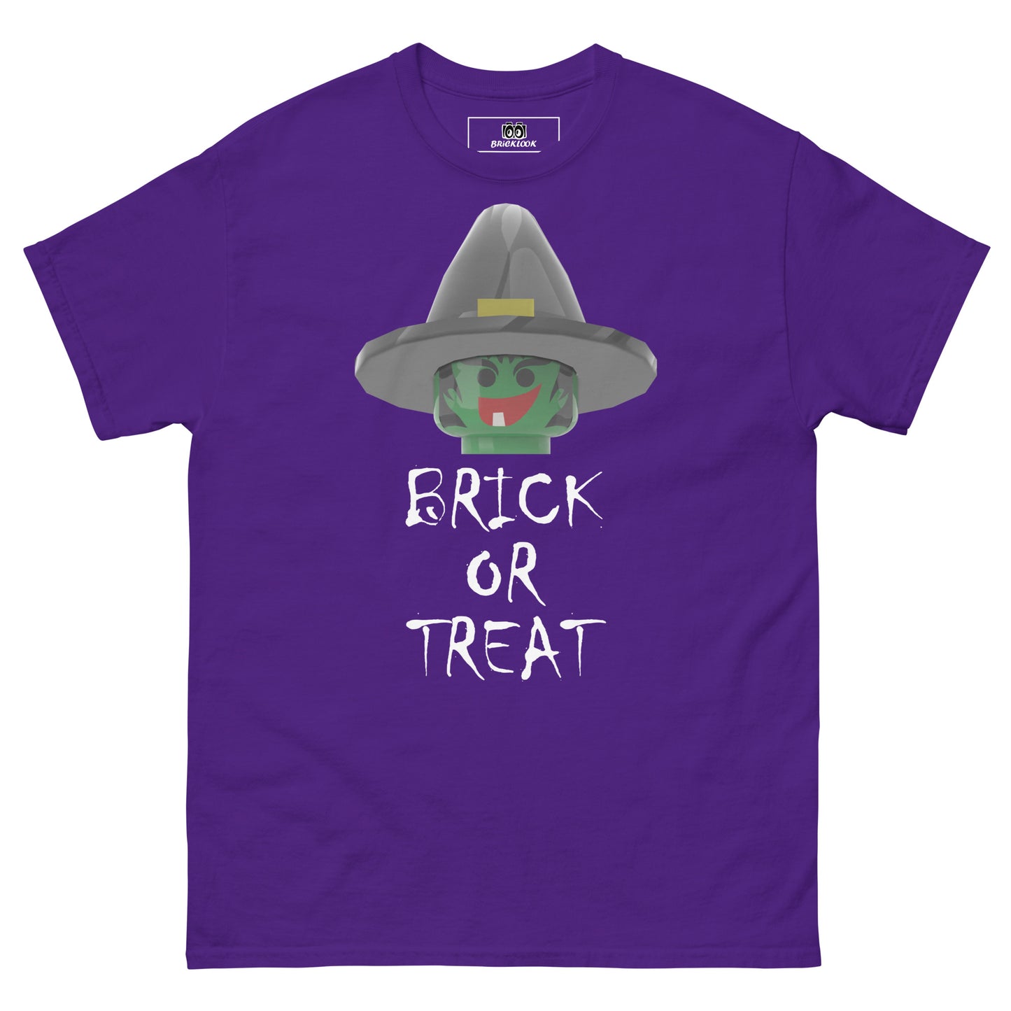 Brick or Treat Witch tee