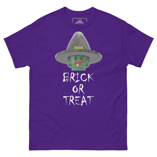 Brick or Treat Witch tee