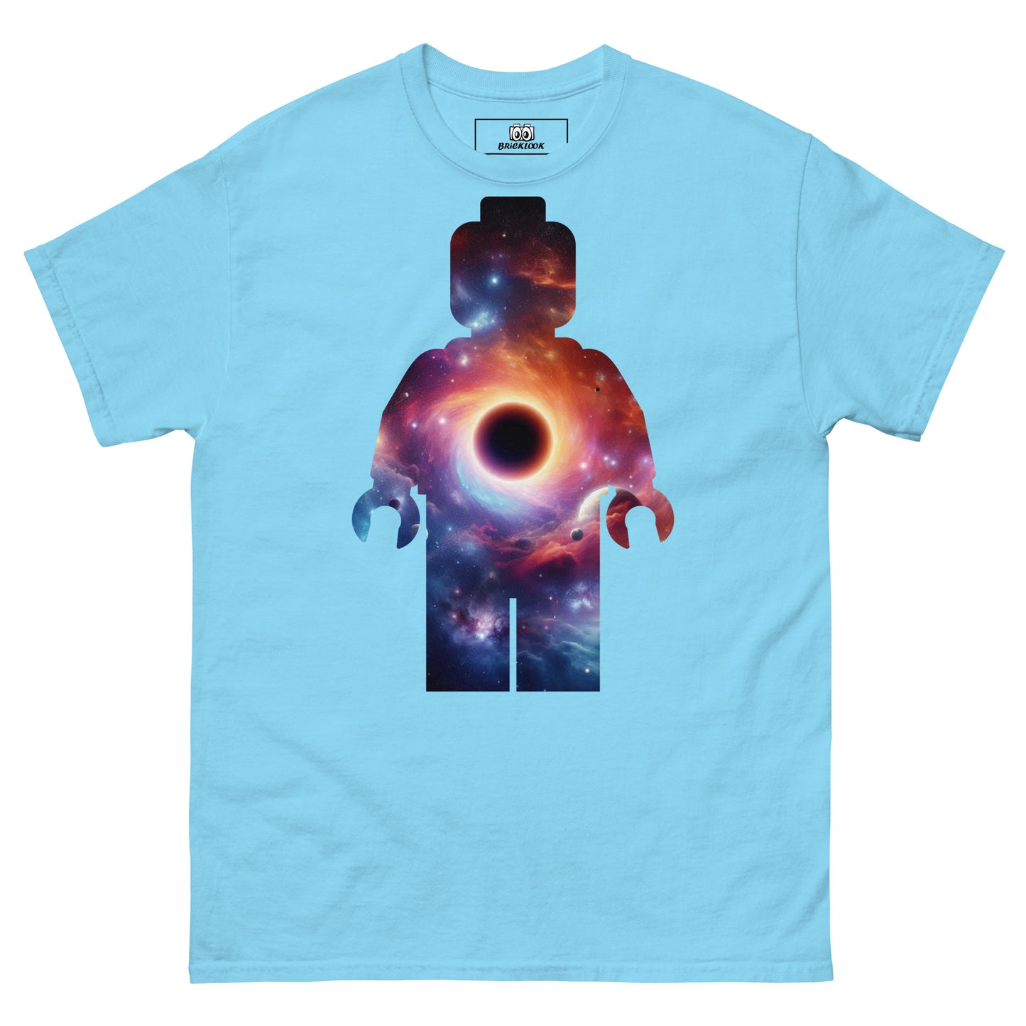 Black Hole Minifig tee