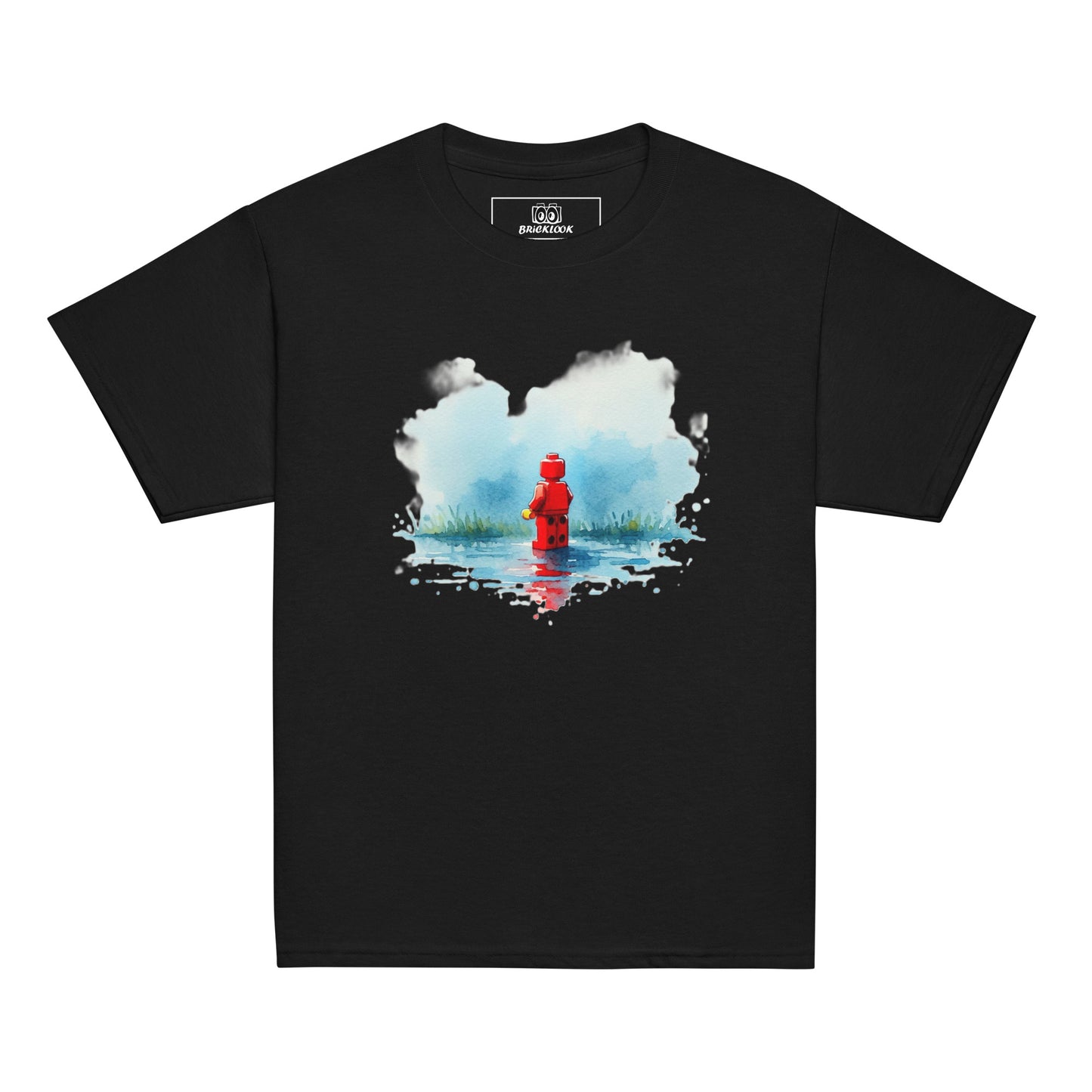 Kids Watercolour Minifig tee