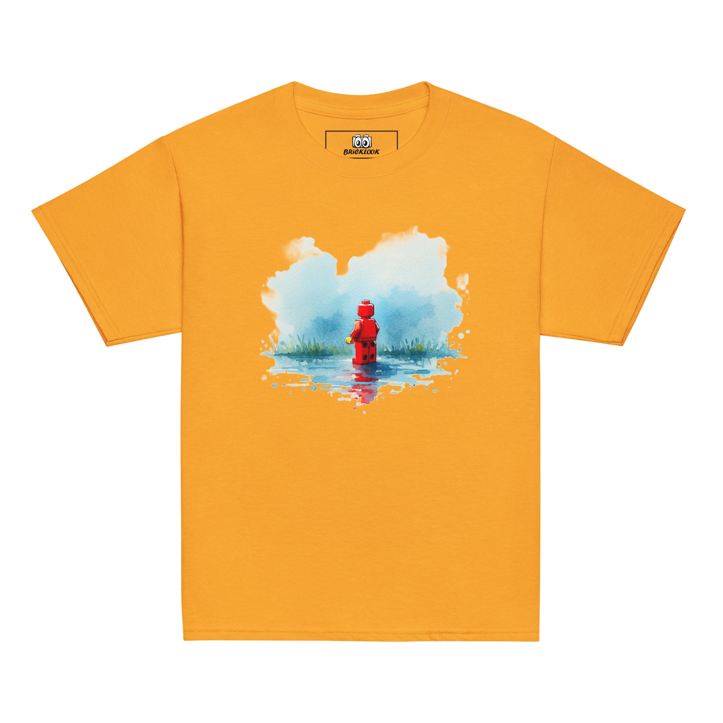 Kids Watercolour Minifig tee