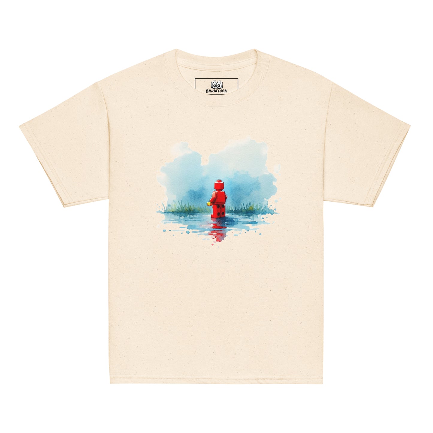 Kids Watercolour Minifig tee