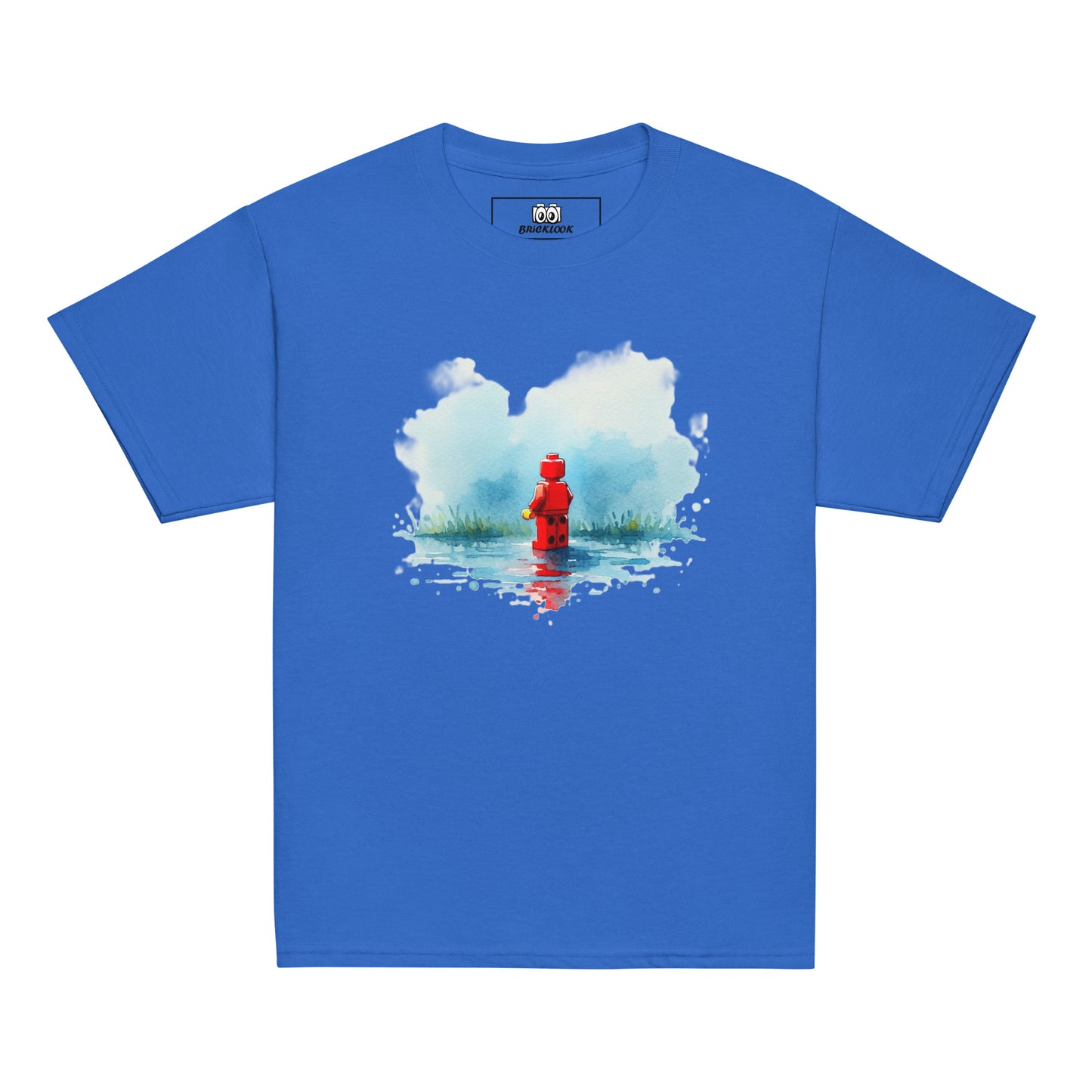 Kids Watercolour Minifig tee