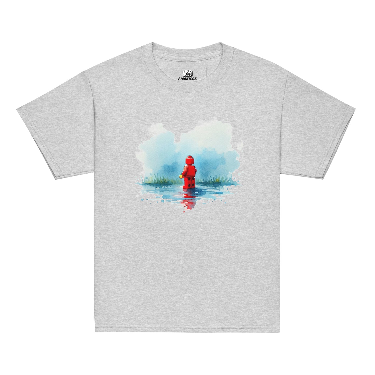 Kids Watercolour Minifig tee